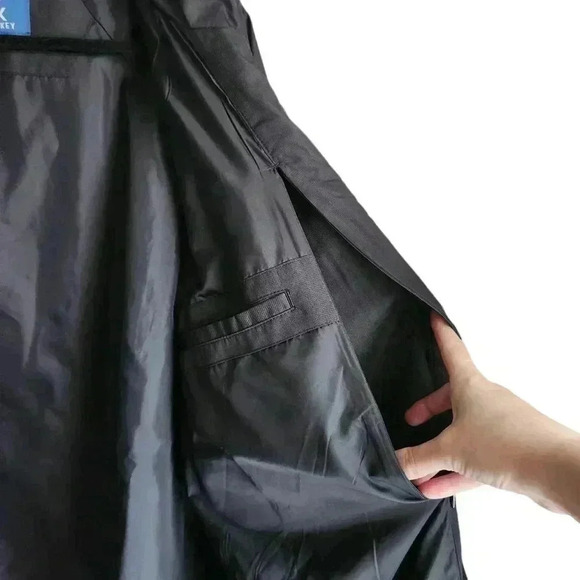 Mid-2000s Reebok Hockey Warm-Up Jacket Men’s XL Rbk Windbreaker Black Unworn - Picture 7 of 15